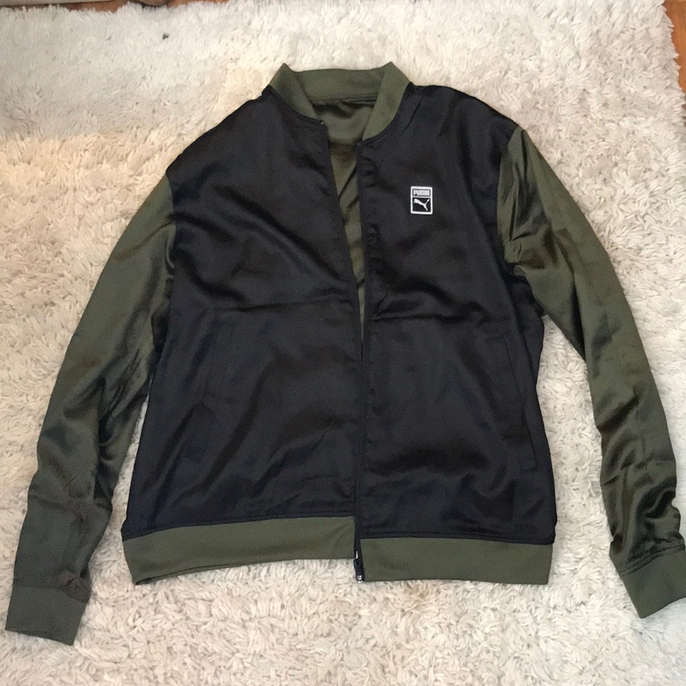 Satin Puma Track Jacket